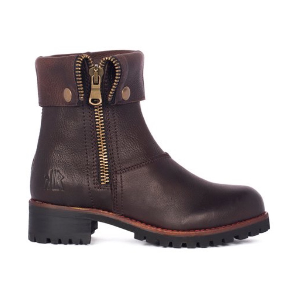 KLR Parker Leather Boot Women’s Sz 7 In Dark Brown